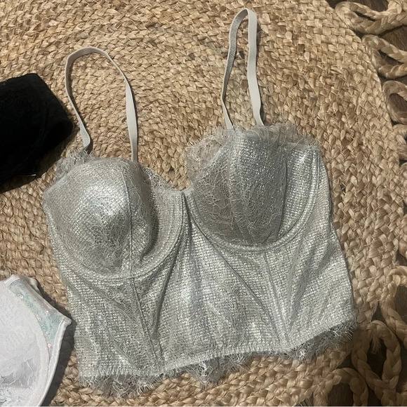 NWT Victoria's Secret Dream Angels 34C- Gold Shine - Corset Style LOT - Picture 4 of 7